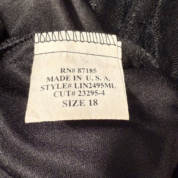 Ruby Rox Black + Pink Y2K Vintage Style Cocktail Dress Women's 18 - Picture 6 of 6